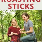 Roasting Sticks for the Campfire | Outdoor Roasting Sticks | Marshmallow Roasting Sticks | Outdoor Cooking Sticks | Campfire Recipes | Cooking on the Campfire | #campfire #cookingoutdoors #roastingsticks #marshmallows