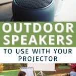Outdoor Projector Speakers | Bluetooth Speaker | Projector Speakers | How do you get sound With a Projector | Speakers Made for Projectors | #projector #outdoormovies #movienight #projectors #bluetoothspeaker #reviews