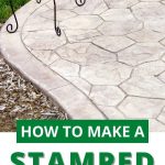Stamped Concrete Patio | How to Make Stamped Concrete | Stamped Concrete Patio DIY | Stamped Concrete DIY | How to Make Stamped Concrete at Home | Concrete Tips | Concrete Mixing | #concrete #DIY #patio #backyard #concretemixing