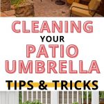 How to clean a patio umbrella | best way to clean an umbrella | cleaning an outdoor umbrella | how to clean an outdoor umbrella | how to clean patio furniture | cleaning a patio umbrella without chemicals | #patioumbrella #patio #cleaning #DIY #naturalcleaning #howto