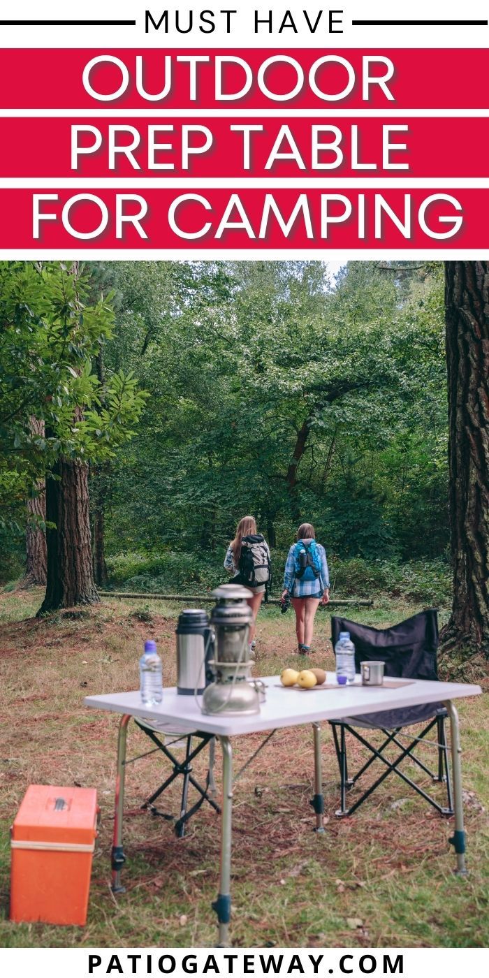 Best Outdoor Prep Table for Camping Patio Gateway