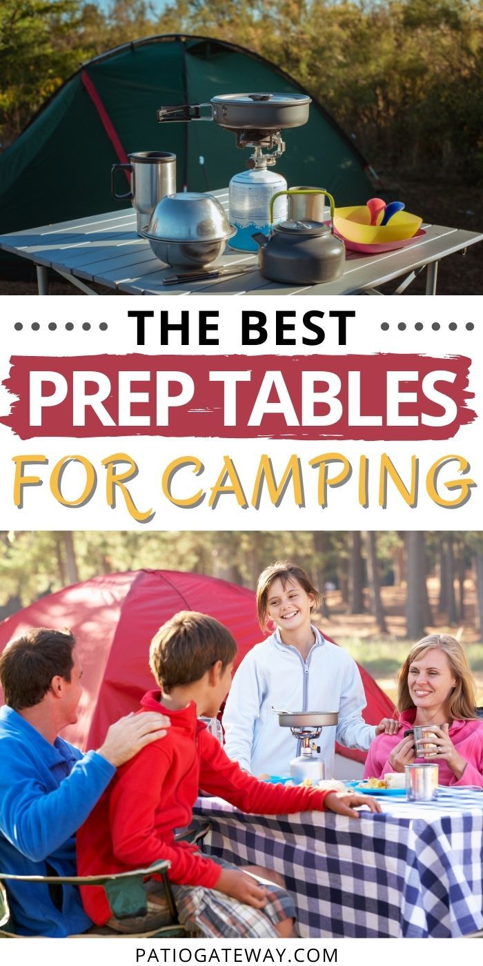 Best Outdoor Prep Table for Camping Patio Gateway