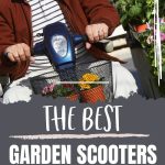 Best Garden Scooters For Seniors | Garden Chairs on Wheels | Make Gardening Easier | Mobility Aids That Work in the Garden | Backyard Accessibility #gardening #seniors #gardenscooters #gardenchairs