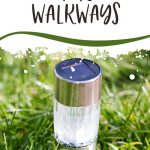 These are the best solar lights for walkways to light your path for you and your guests without having to worry about hardwired systems.