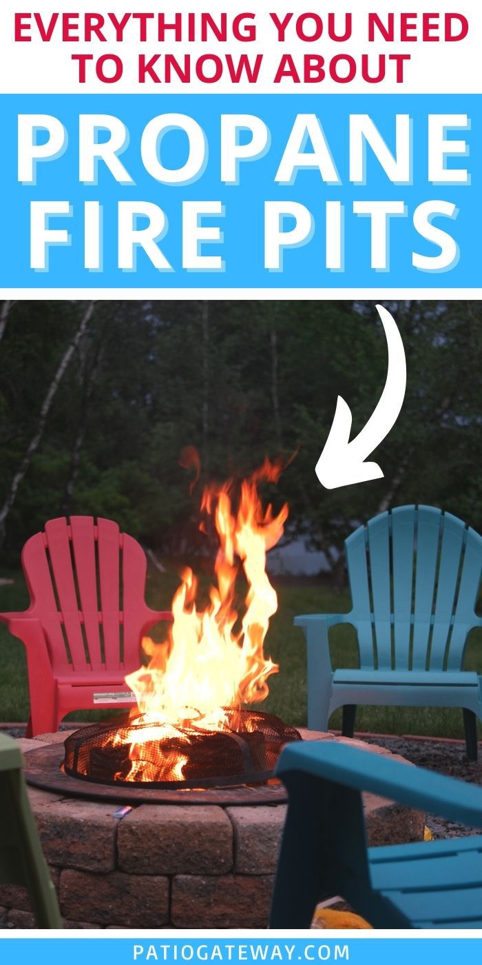 Propane Fire Pit FAQs - Patio Gateway