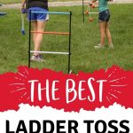 Ladder Toss Game | Portable Ladder Toss Game | Ladder Toss Game Kit | Best Ladder Toss Games | Outdoor Lawn Games | Games for the Campground | #familygames #outdoorgames #laddertossgame #lawngames