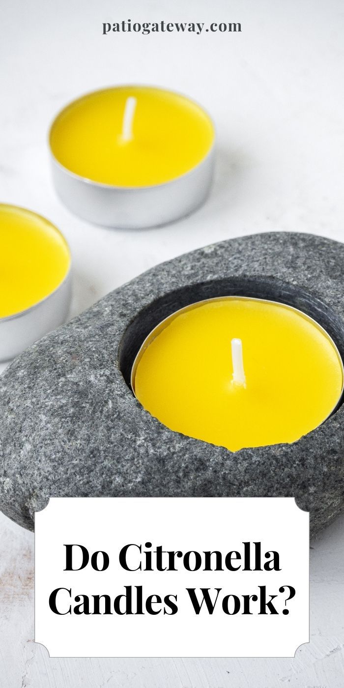 Do Citronella Candles Work? Patio Gateway